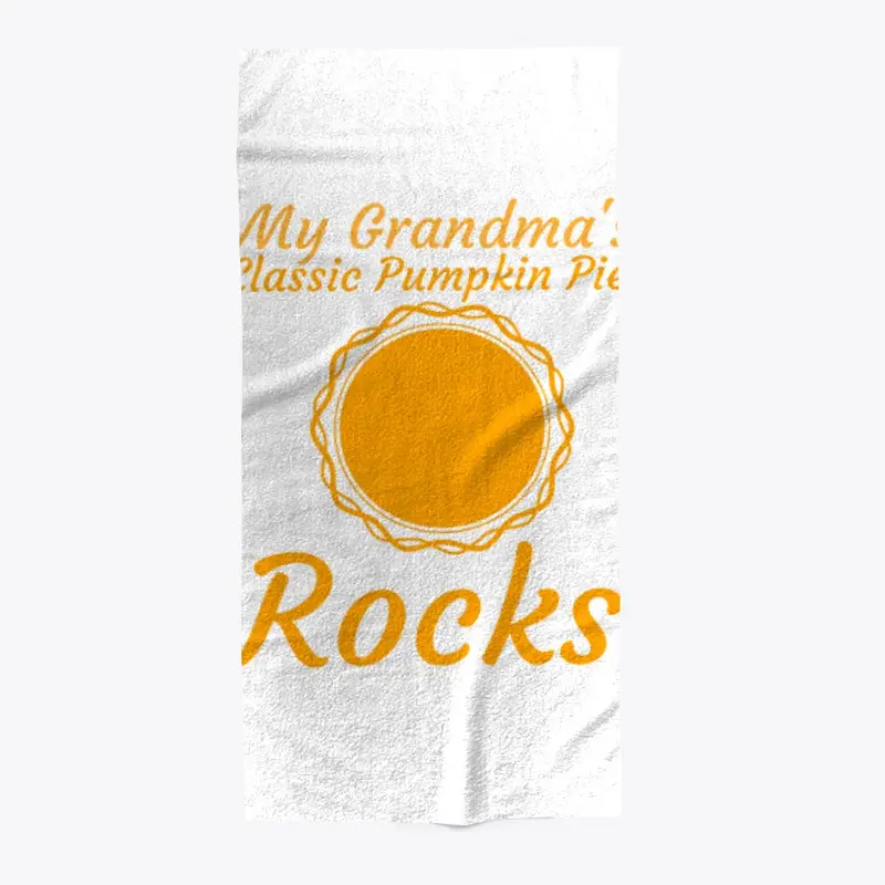 My Grandma 's Classic Pumpkin Pie Rocks