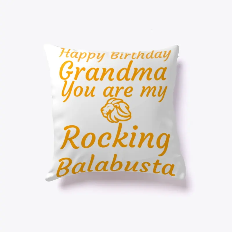  Birthday Grandma  rocking Balabusta