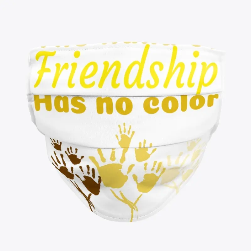 The hand of friendship has no color